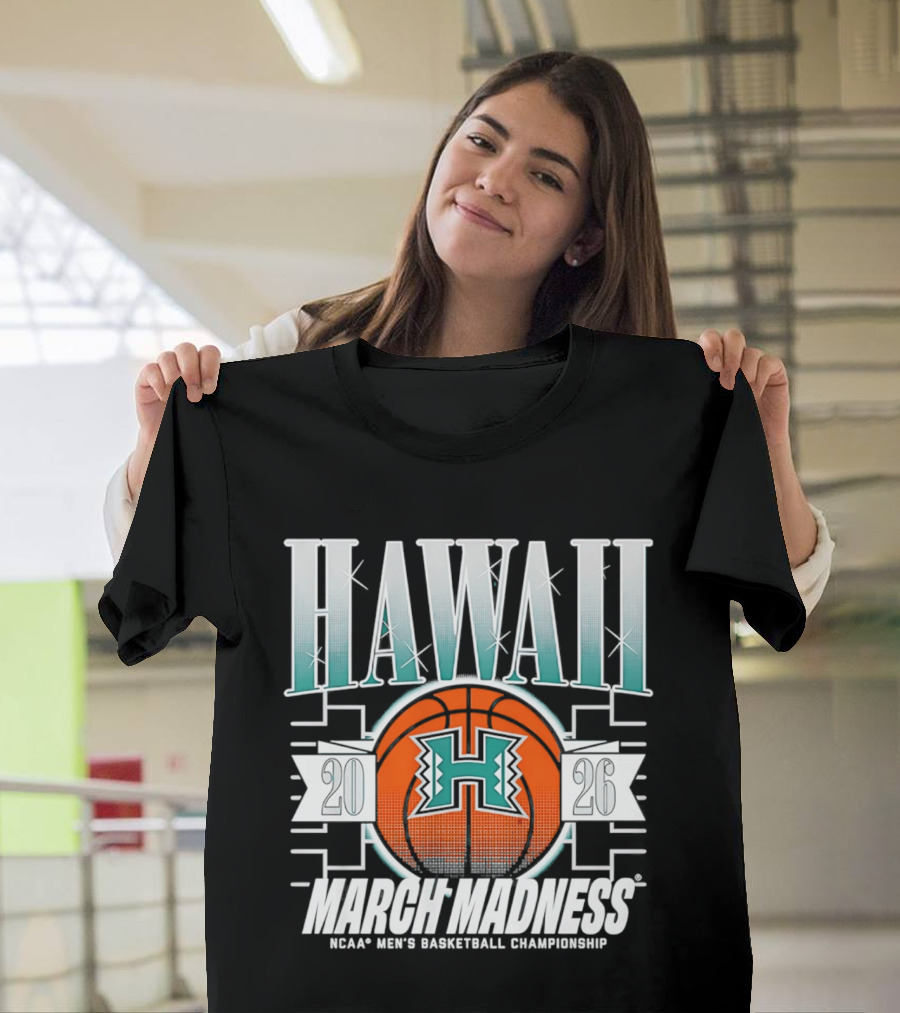 Hawaii 2026 March Madness NCAA Men's Basketball Championship T-Shirt
