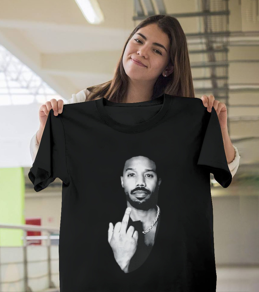 Michael B. Jordan Best Actor 2026 Oscar Middle Finger T-Shirt