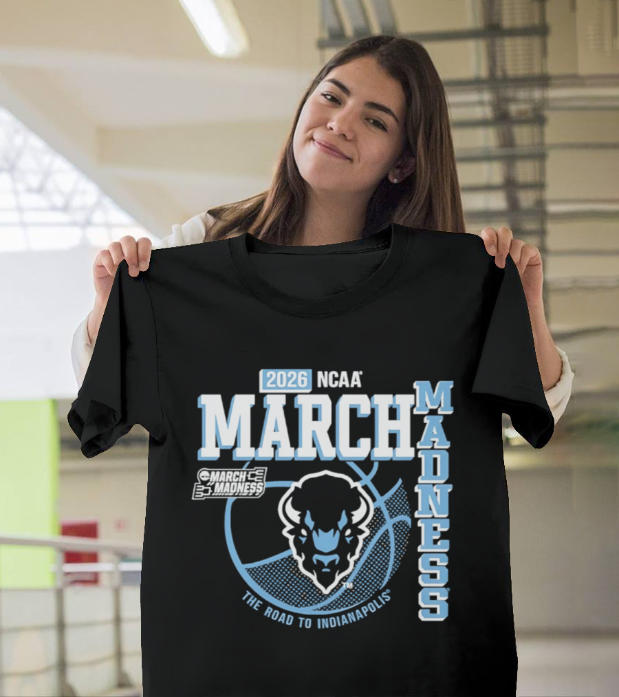 2026 NCAA March Madness Howard The Road To Indianapolis T-Shirt