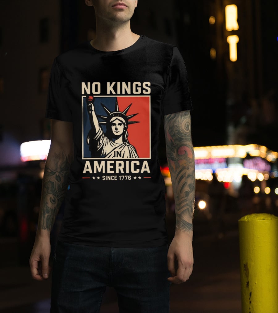 No Kings America Statue Since 1776 Comfort Colors® T-Shirt