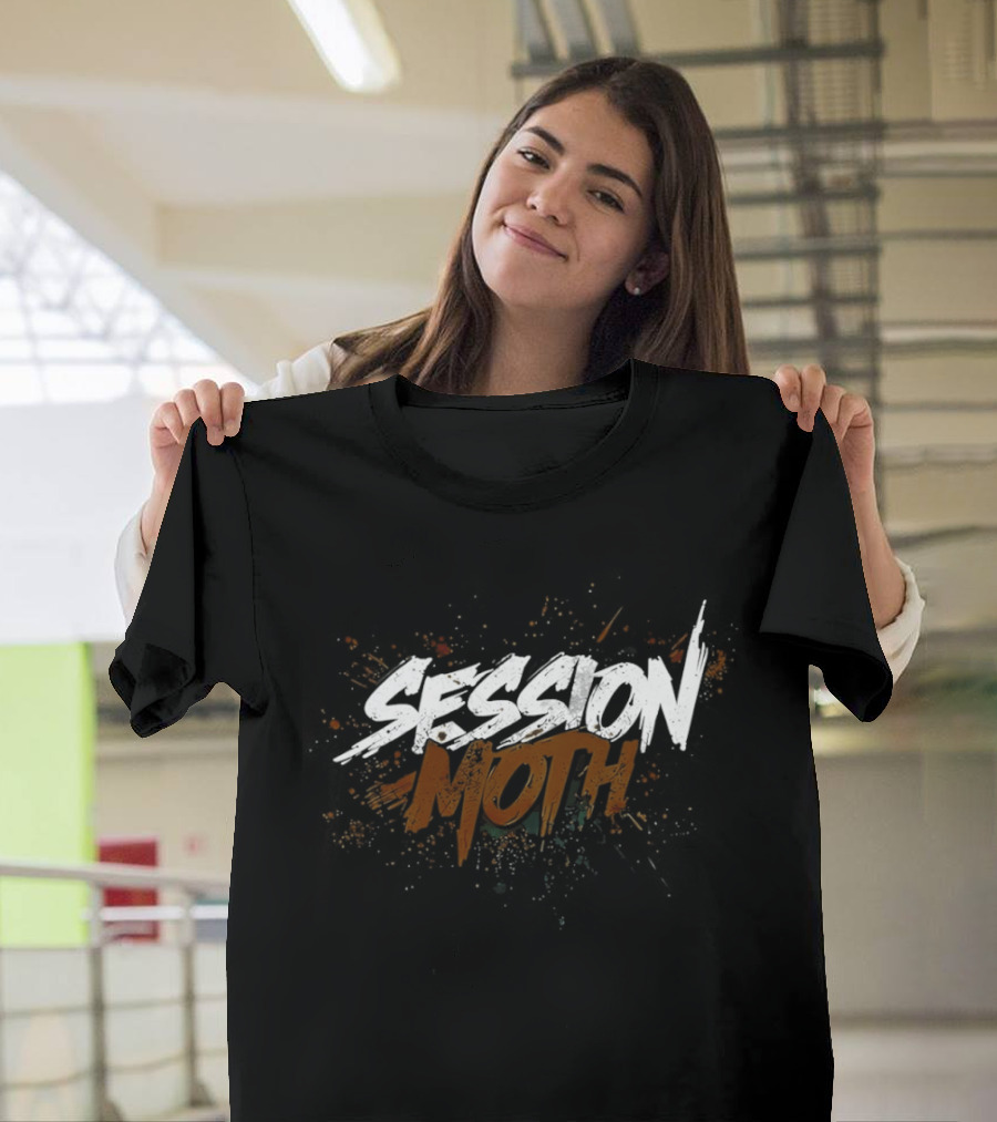 Session Moth Graphic Splash T-Shirt
