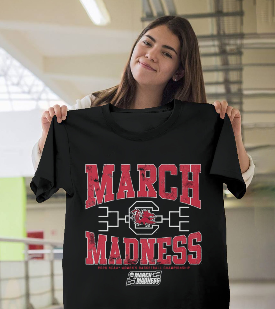 South Carolina Gamecocks 2026 NCAA Women's Basketball Championship March Madness T-Shirt