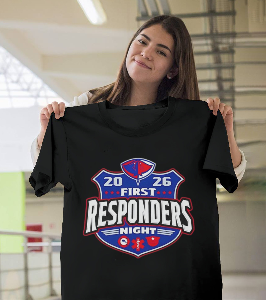 South Carolina Stingrays 2026 First Responders Night Event T-Shirt