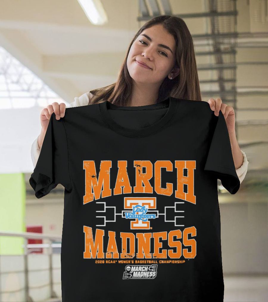Tennessee Lady Volunteers March Madness 2026 NCAA Women's Basketball Championship T-Shirt