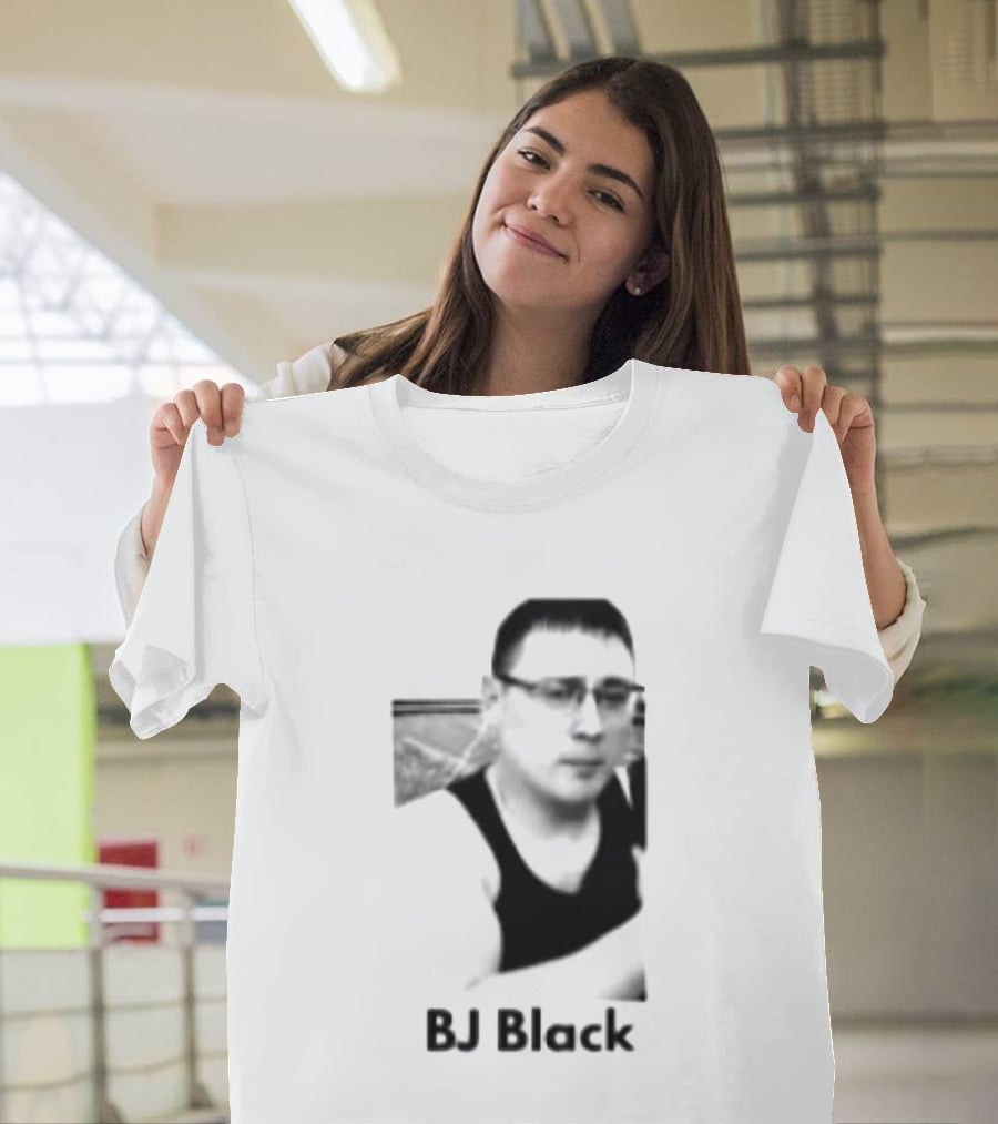 BJ Black Monochrome Sunglasses T-Shirt