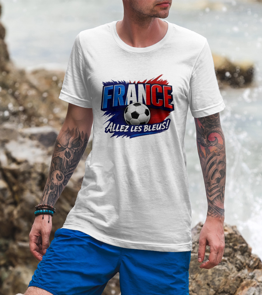 France Allez Les Bleus Soccer FIFA World Cup 2026 T-Shirt