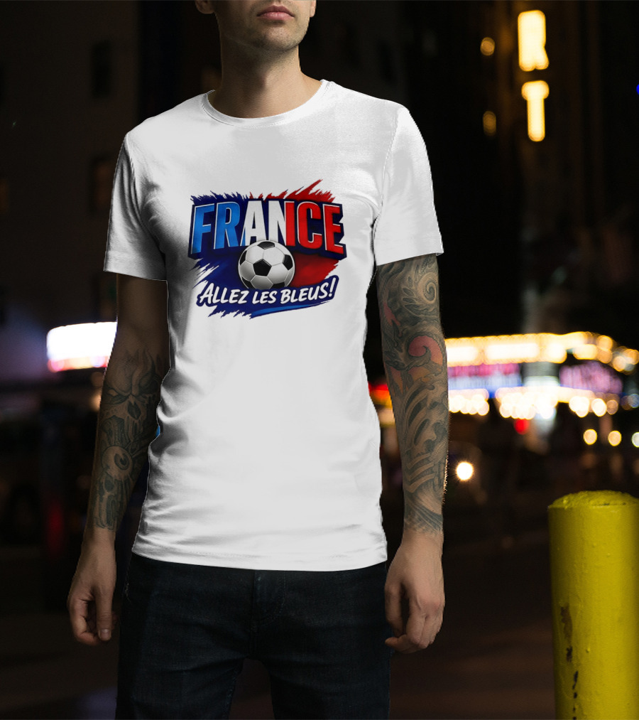 France Allez Les Bleus Soccer FIFA World Cup 2026 T-Shirt