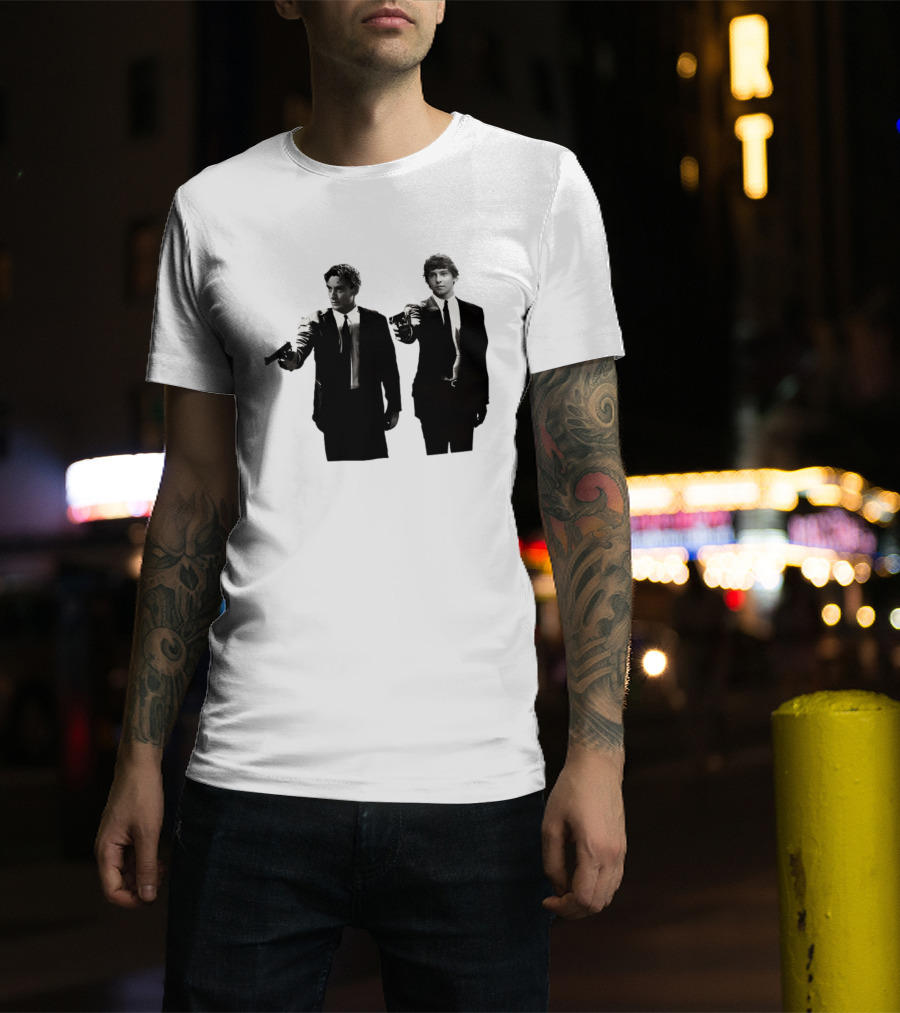 George Russell Kimi Antonelli Pulp Fiction Racing Showdown T-Shirt