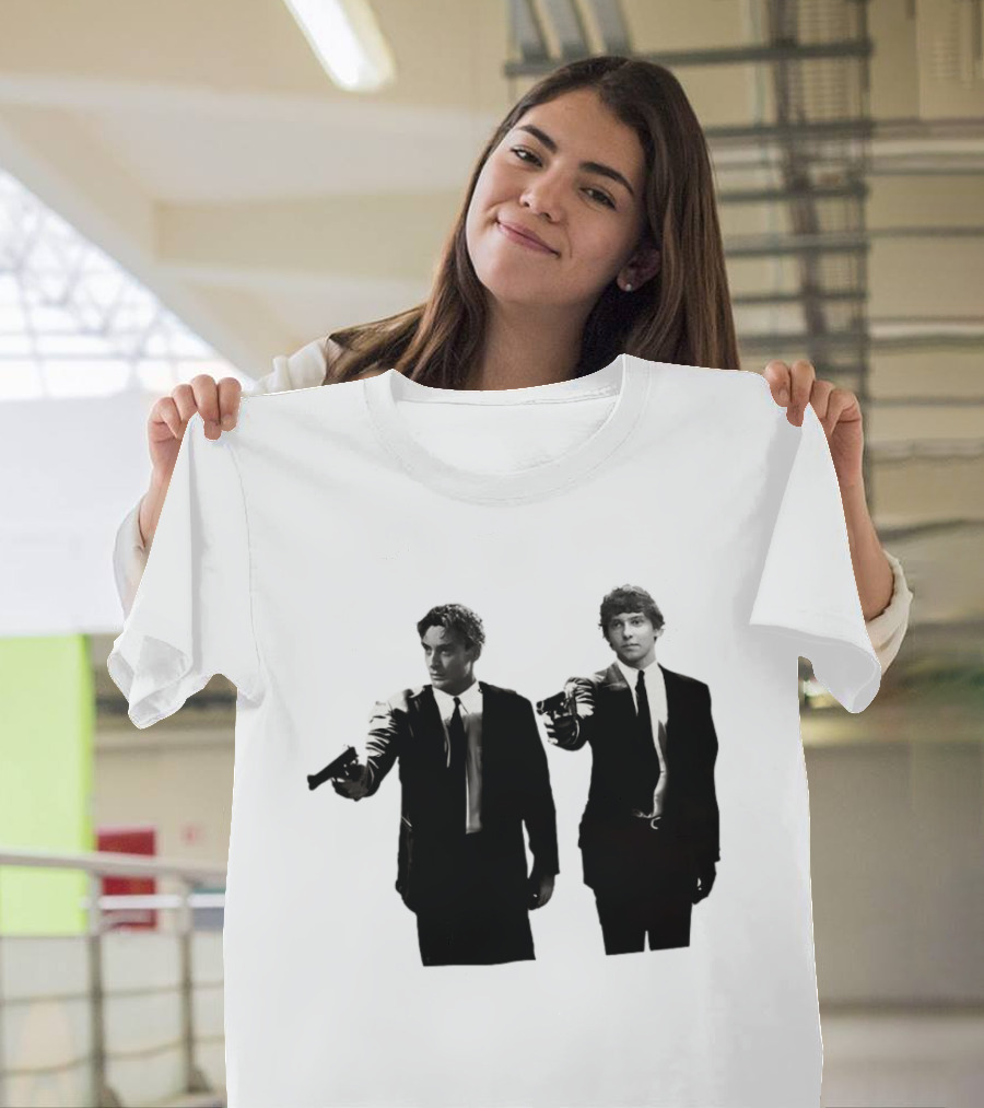 George Russell Kimi Antonelli Pulp Fiction Racing Showdown T-Shirt