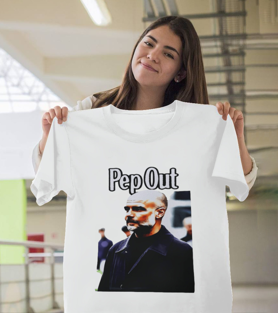 Pep Out Football Manager Critique T-Shirt