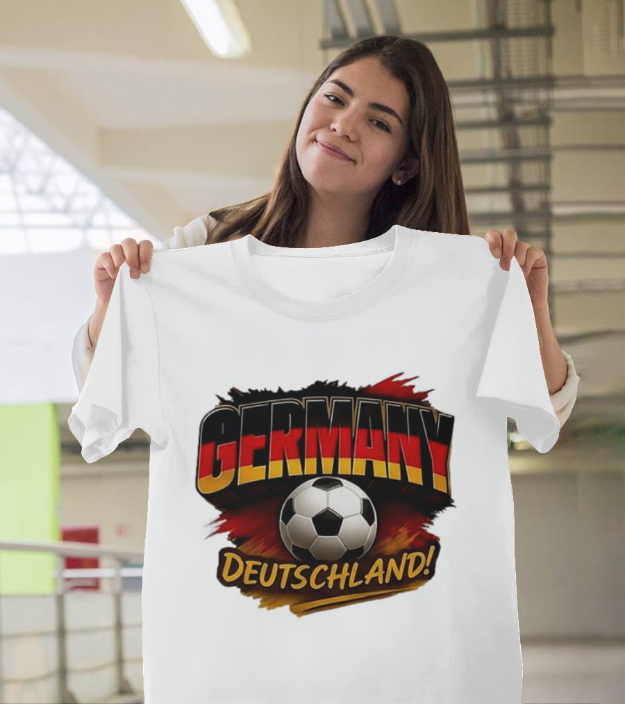 Germany Deutschland Soccer FIFA World Cup 2026 Soccer Ball T-Shirt
