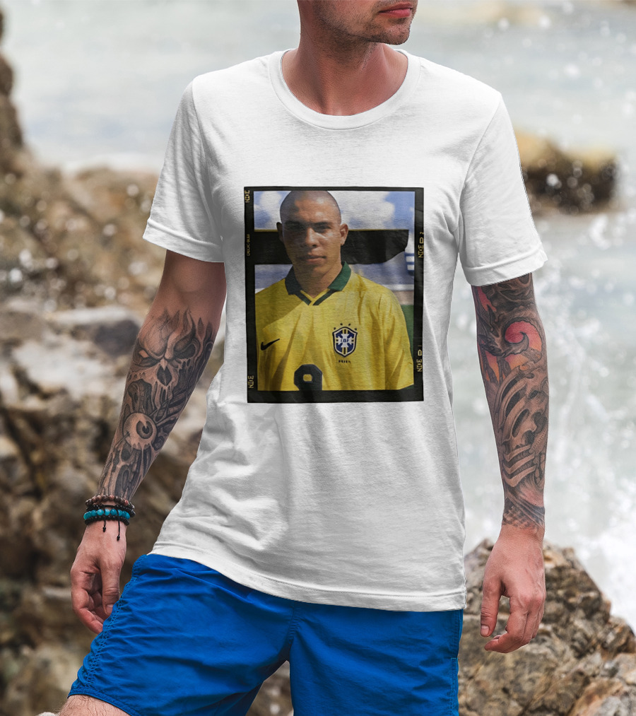 Brazil 2026 Ronaldo Nazario Heritage Nike 9 Jersey T-Shirt