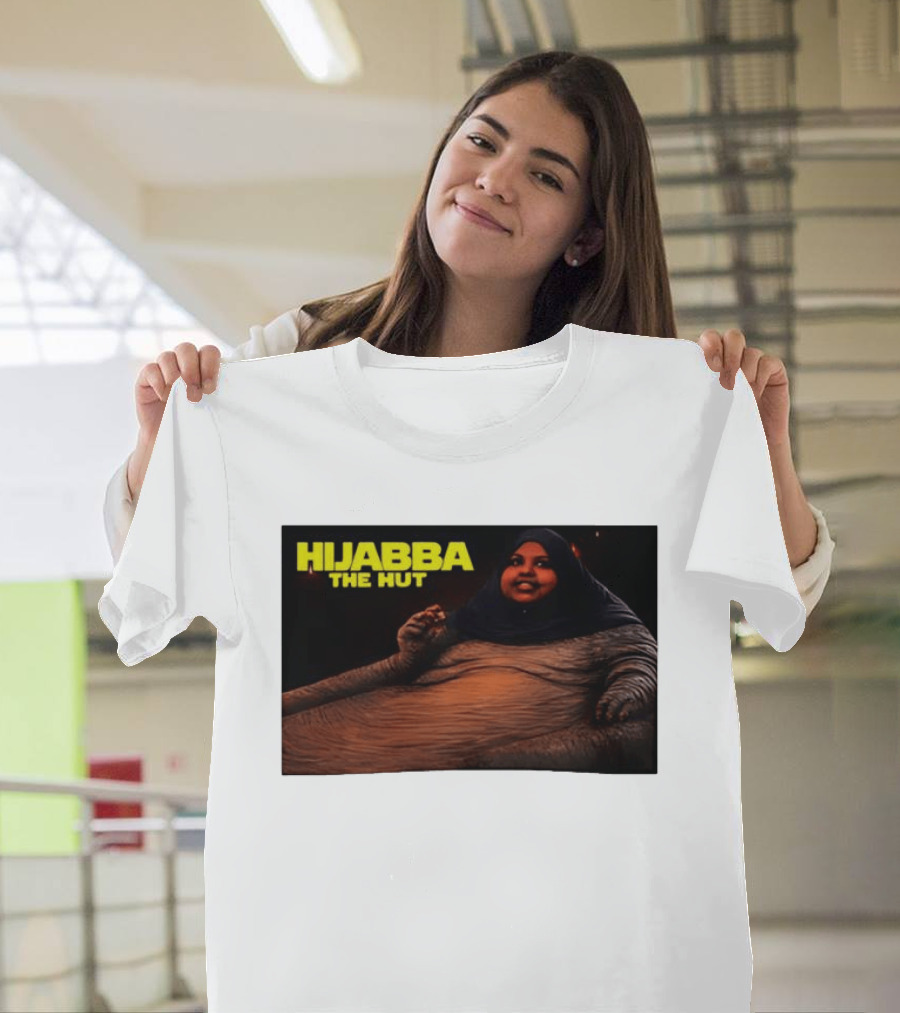Hijabba The Hut Meme Parody Character Humor T-Shirt
