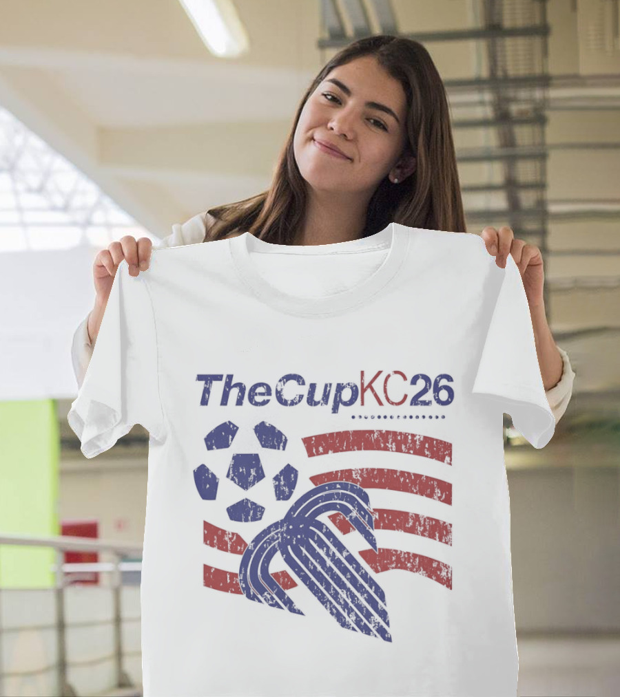 The Cup KC 26 Soccer Stars And Stripes 2026 T-Shirt