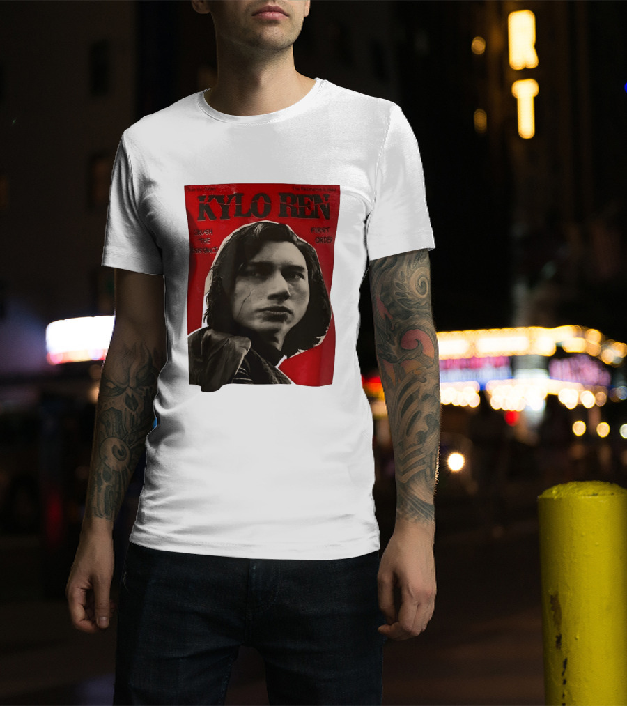 Kylo Ren Crush The Resistance First Order Rule The Galaxy T-Shirt