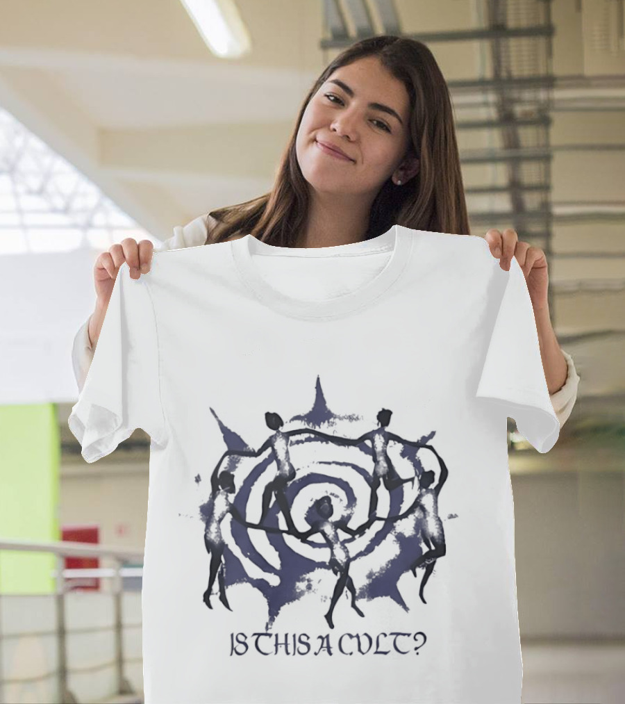 Is This A Cult Question Spiral Figures T-Shirt