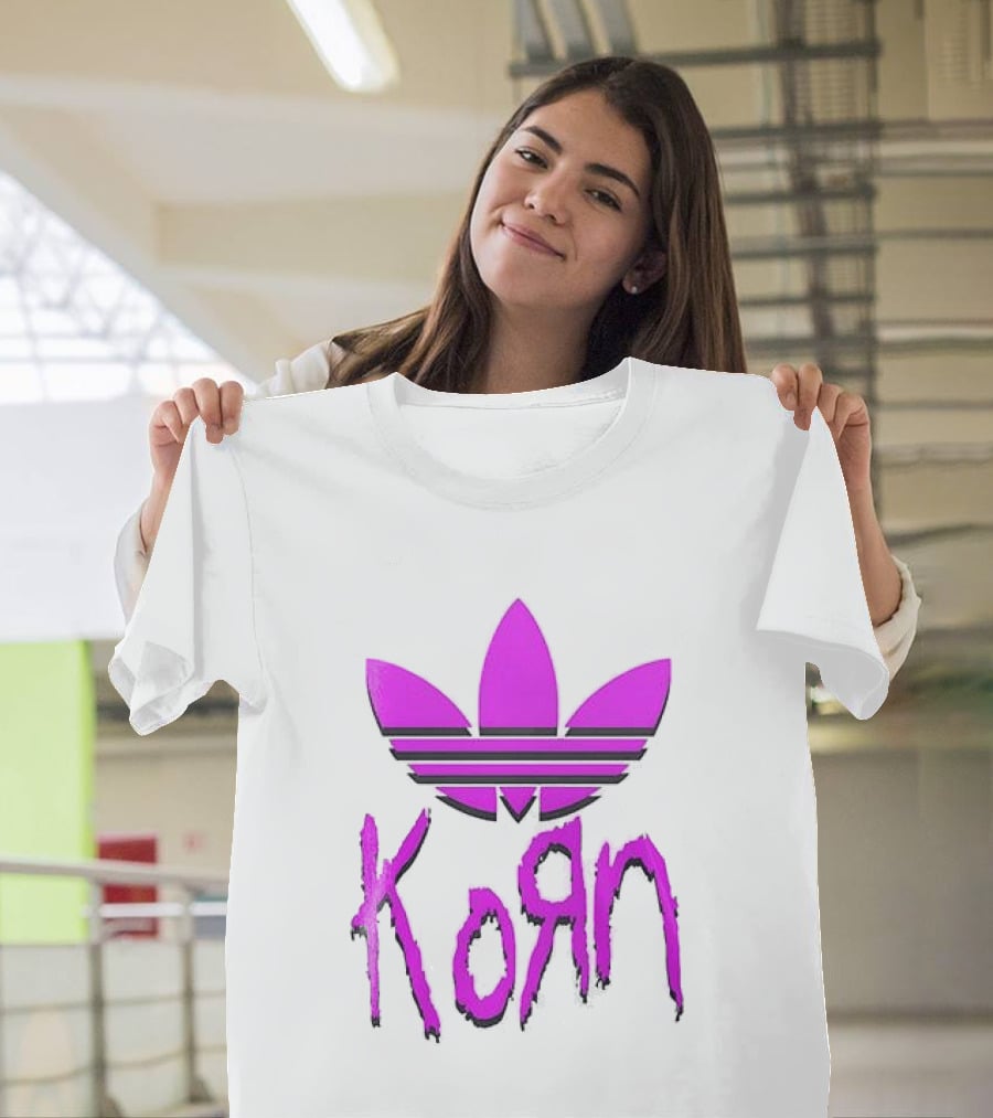 Korn Euro Tour 2026 Adidas Trefoil T-Shirt