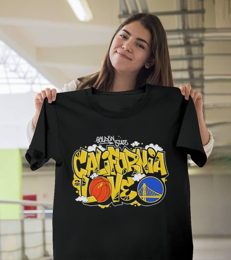 Golden State California Love Warriors Basketball T-Shirt