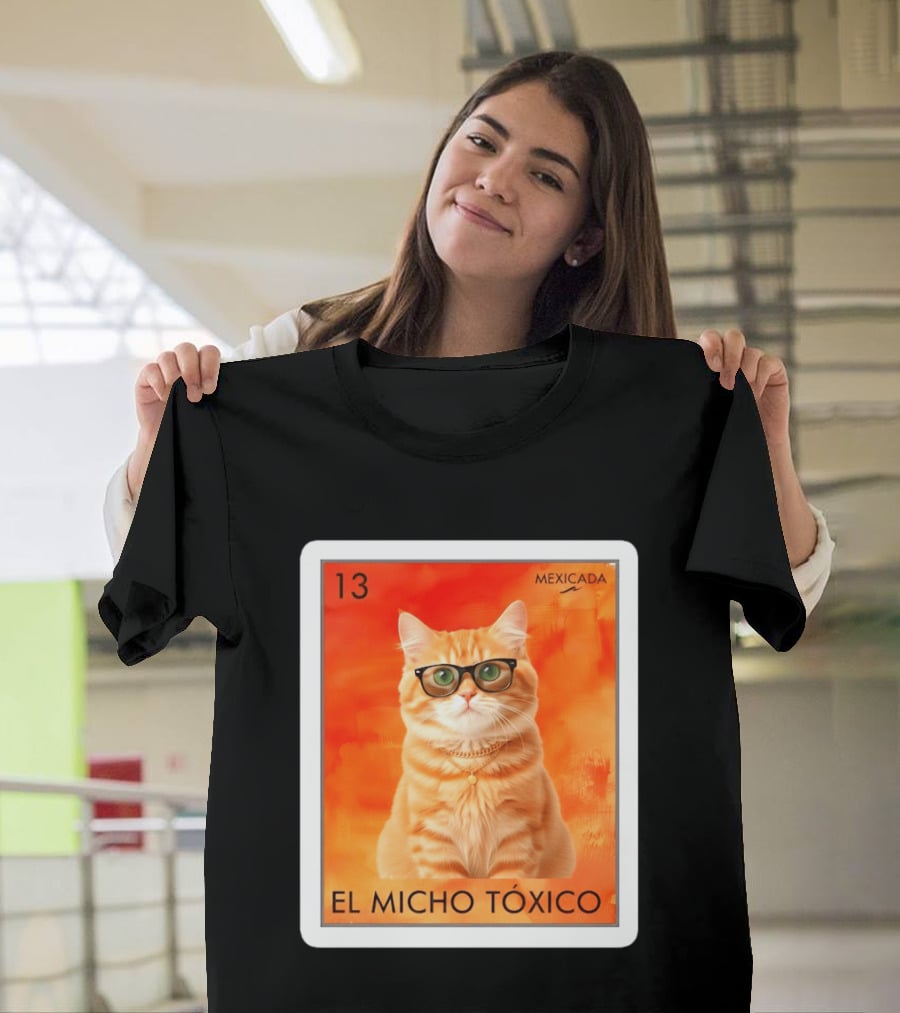El Micho Tóxico Gato Mexicada 13 T-Shirt