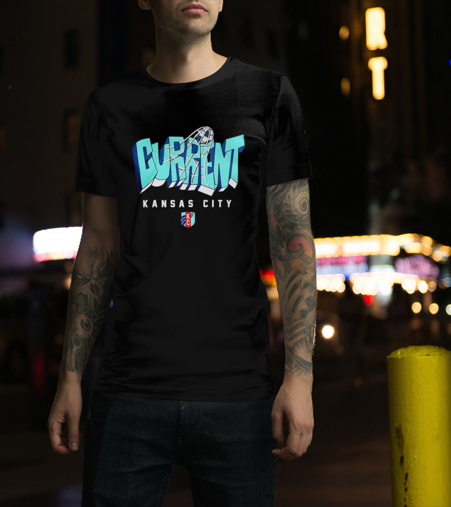 Kansas City Current KC Basketball Net T-Shirt