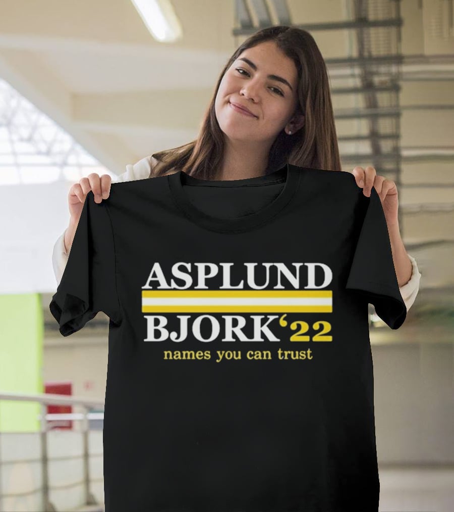 Asplund Bjork 22 Names You Can Trust T-Shirt