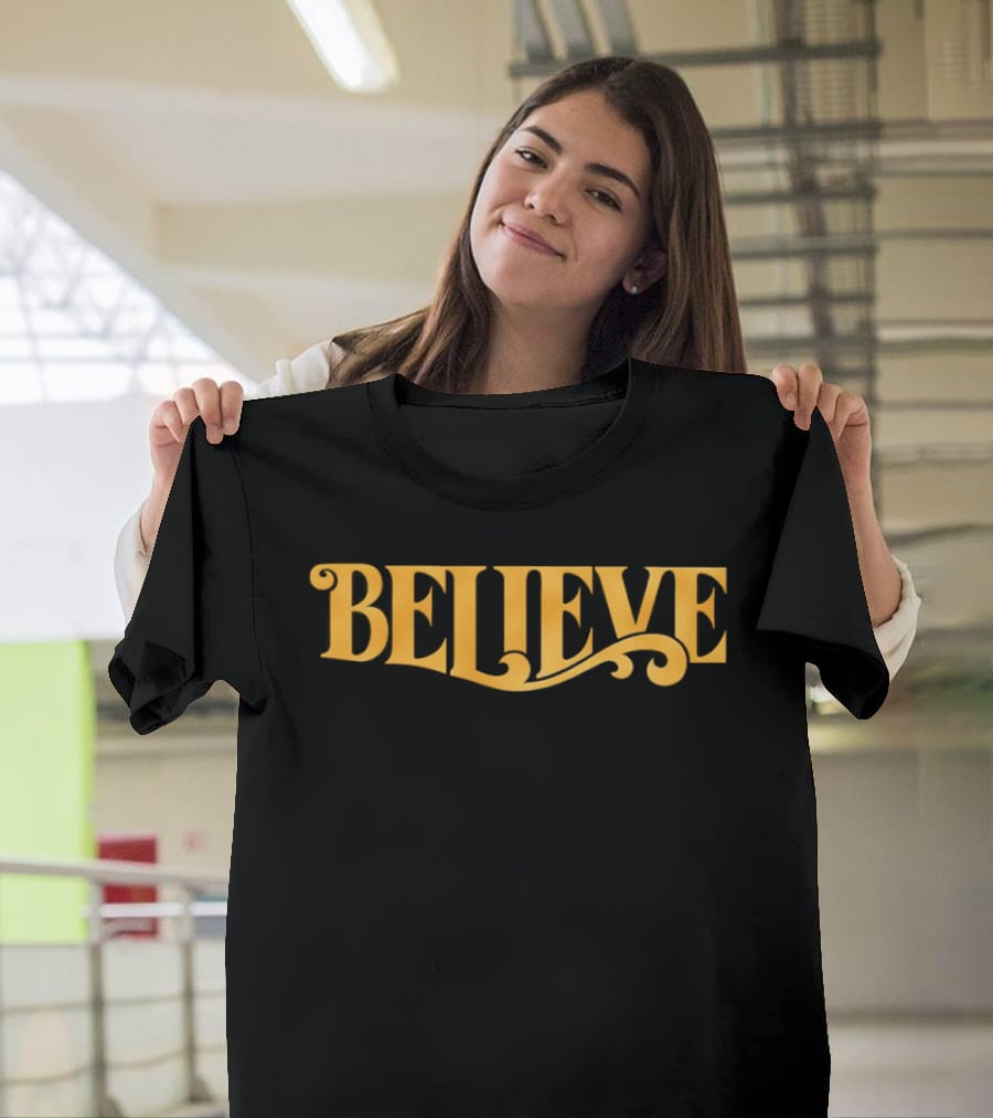 Believe Ted Lasso Gold T-Shirt
