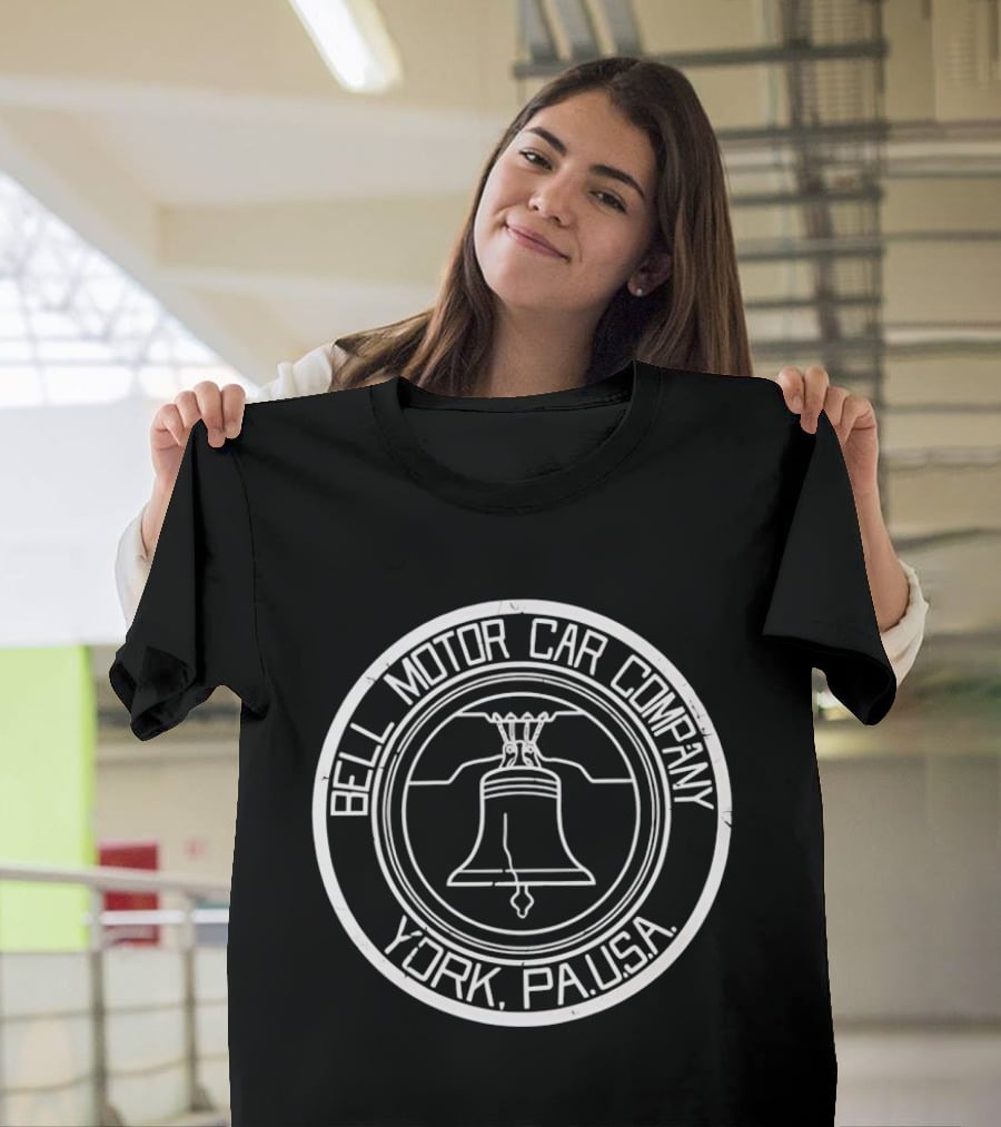 Bell Motor Car Company York PA USA Historic Logo And Bell T-Shirt