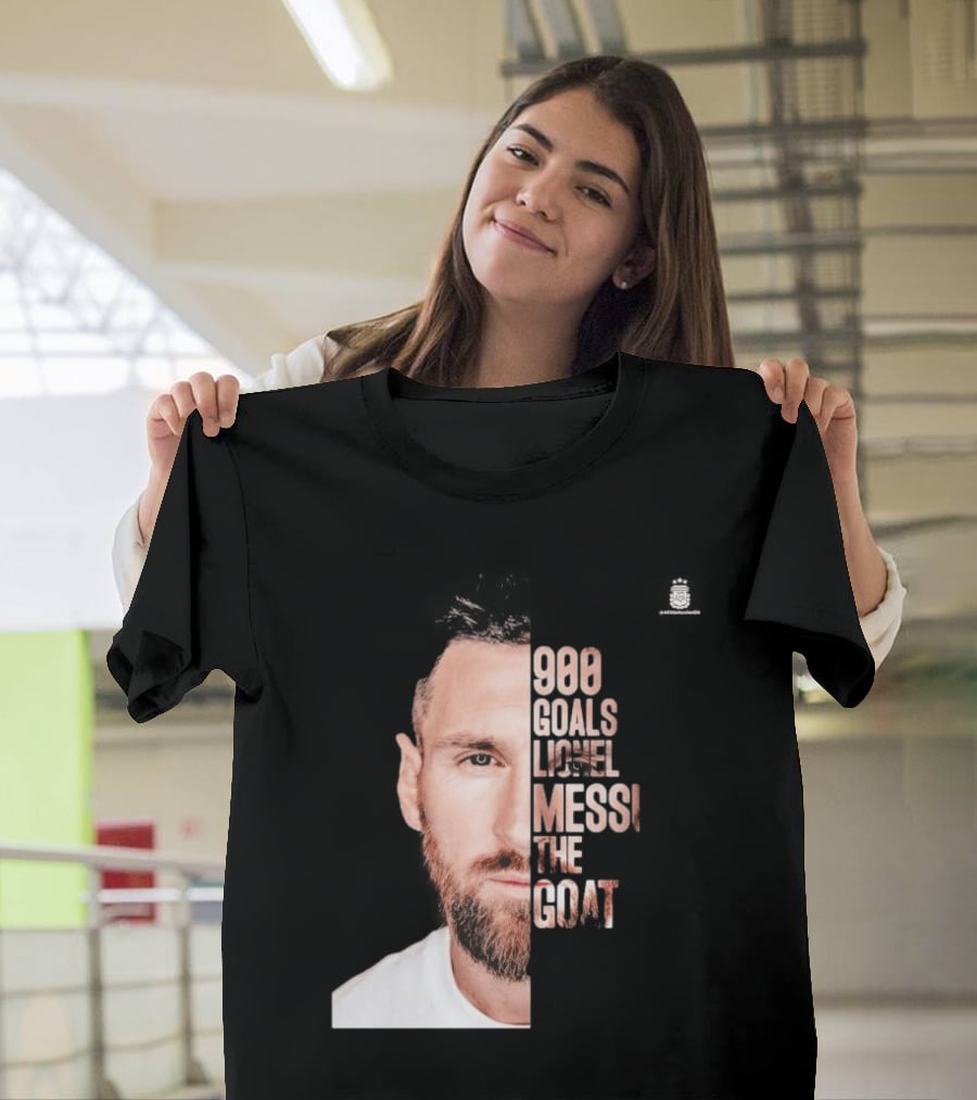 Lionel Messi The GOAT 900 Goals T-Shirt