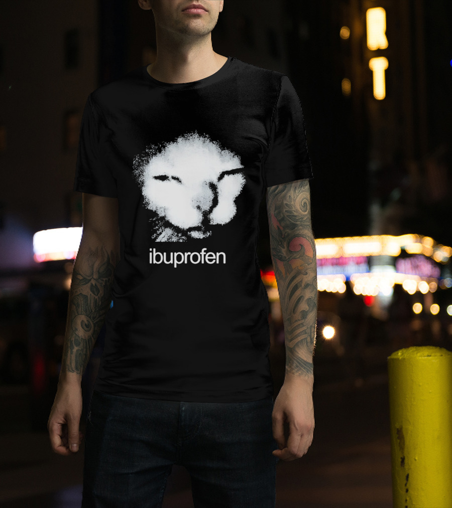 Ibuprofen Cat Meme T-Shirt