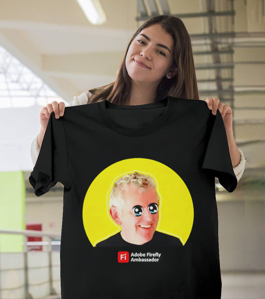 John Nack Firefly Ambassador Anime Eyes Yellow Circle Fi T-Shirt