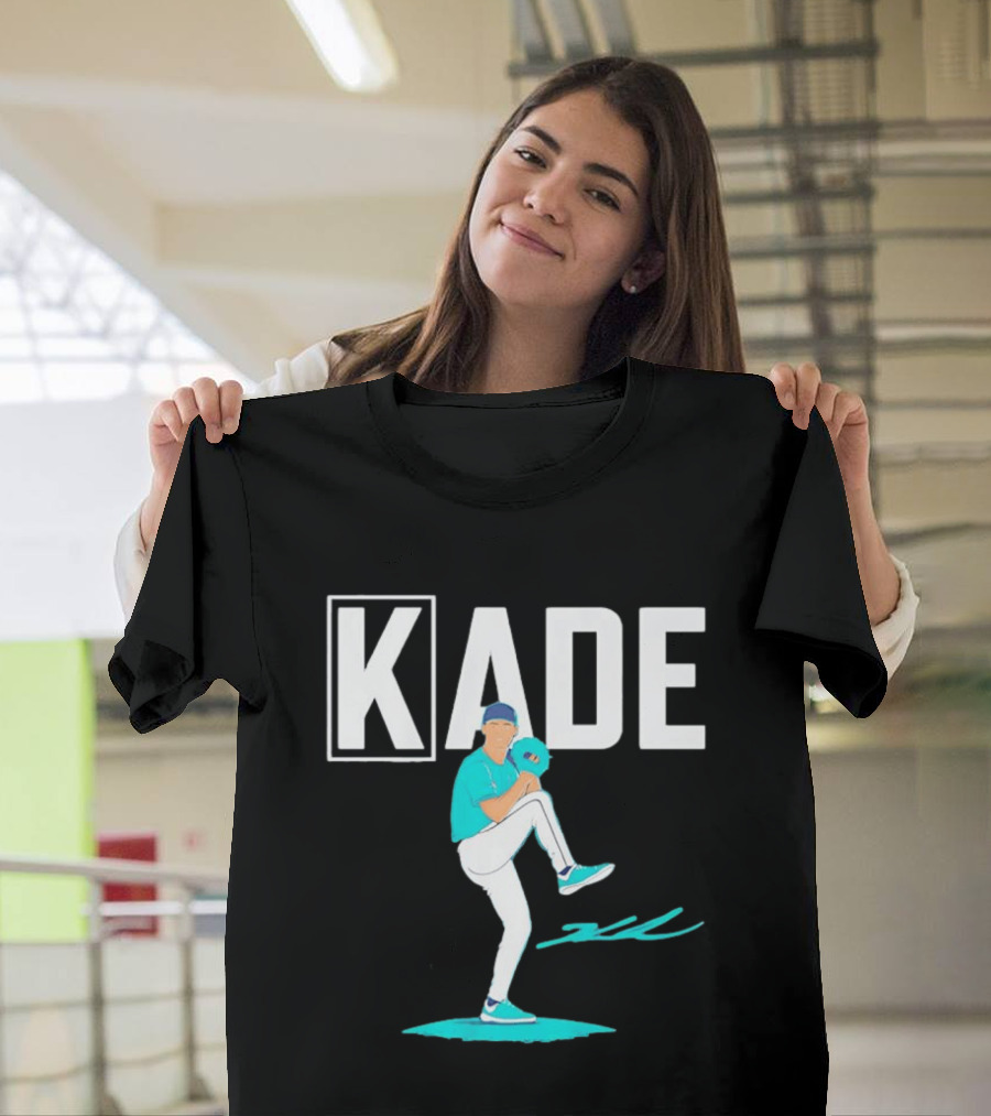 Kade Anderson Seattle Mariners MLB Pitcher K T-Shirt