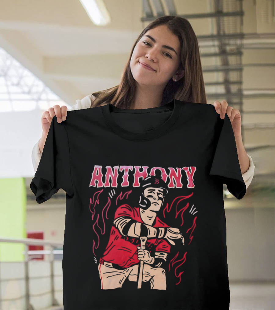 Anthony Red Sox Baseball Roman Anthony T-Shirt