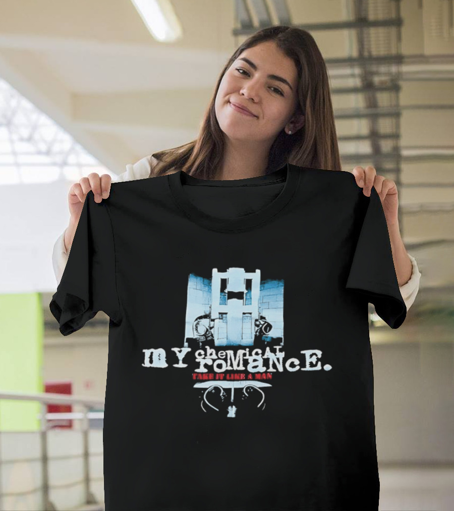 My Chemical Romance Take It Like A Man Gothic Castle T-Shirt