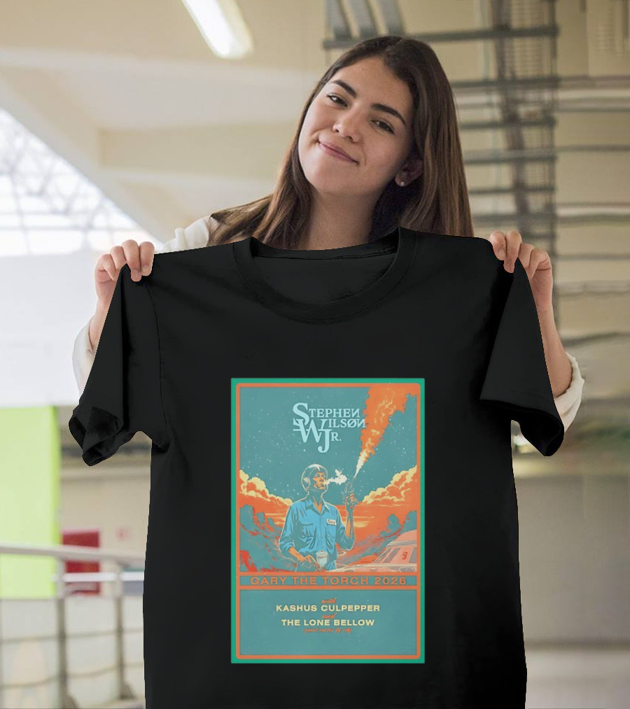 Stephen Wilson JR. Gary The Torch 2026 Tour Kashus Culpepper The Lone Bellow T-Shirt