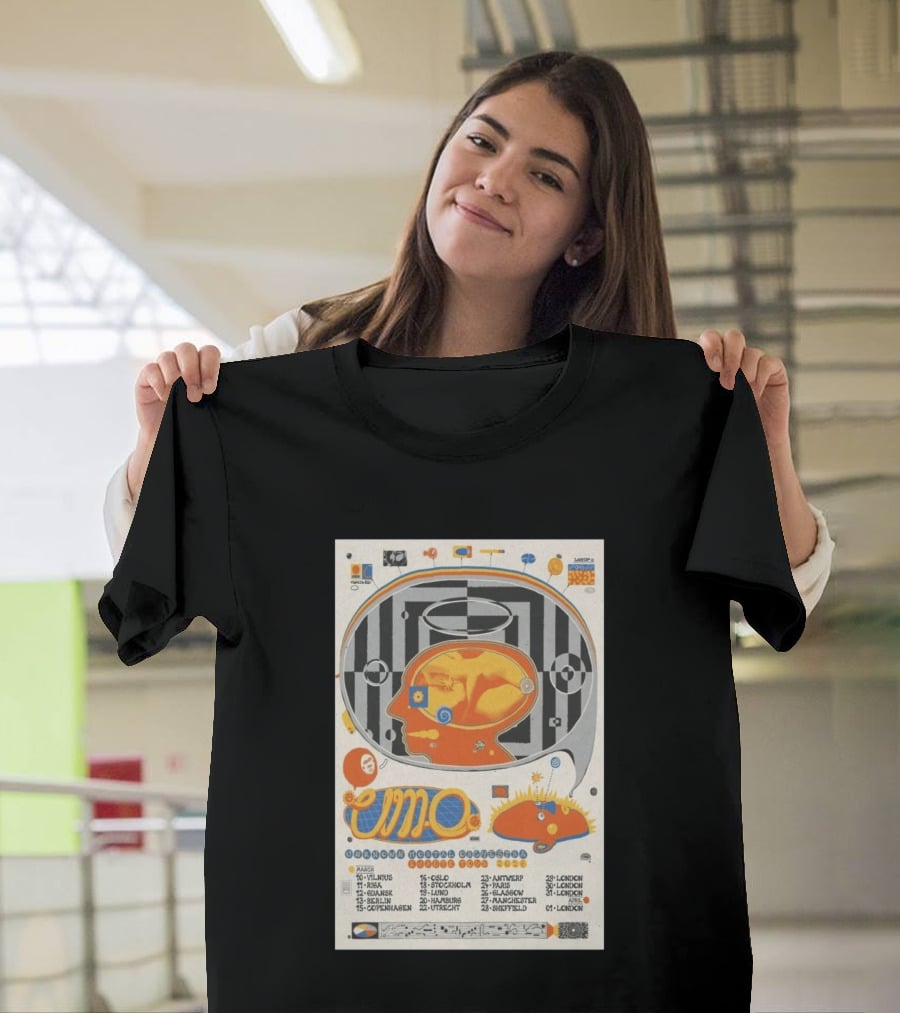 Unknown Mortal Orchestra Euro Tour 2026 Concert Dates And Locations T-Shirt