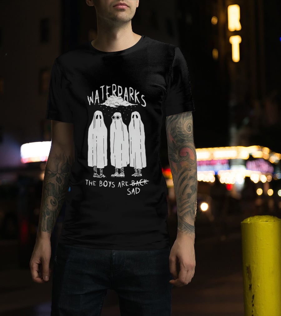 Waterparks The Boys Are Back Sad Ghosts T-Shirt
