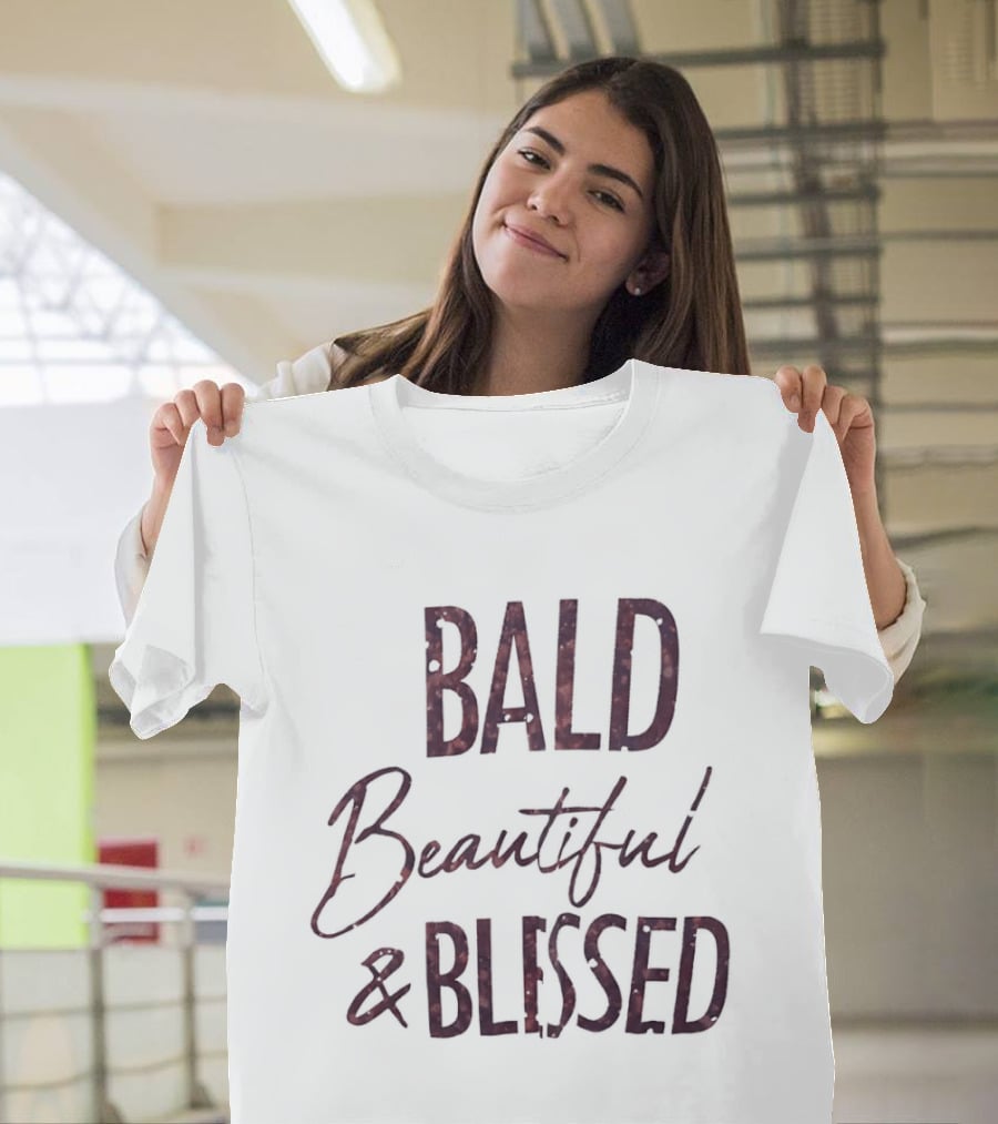 Bald Beautiful & Blessed Empowerment T-Shirt