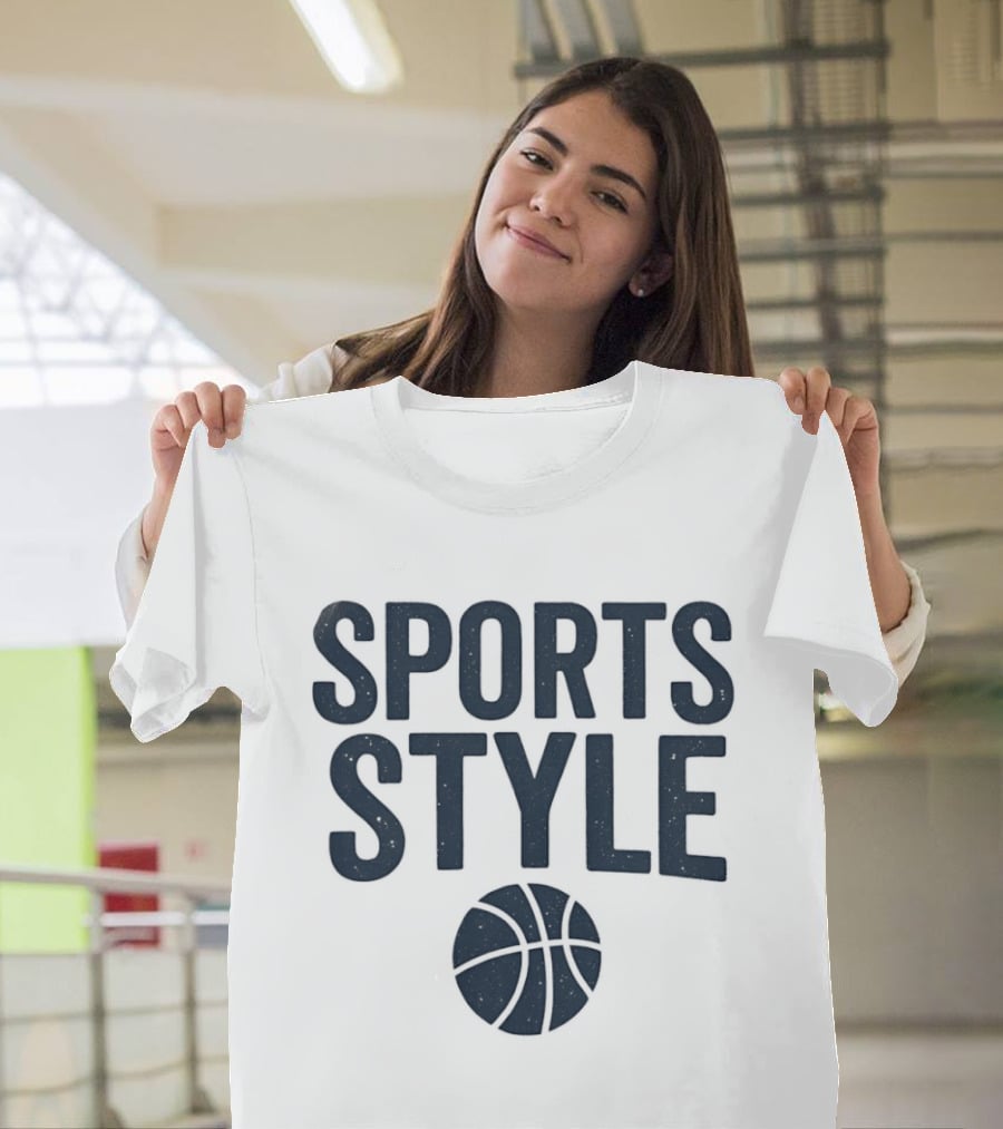 Sports Style Basketball T-Shirt