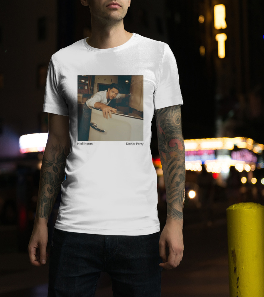 Niall Horan Dinner Party Album Cover Cooking Scene T-Shirt