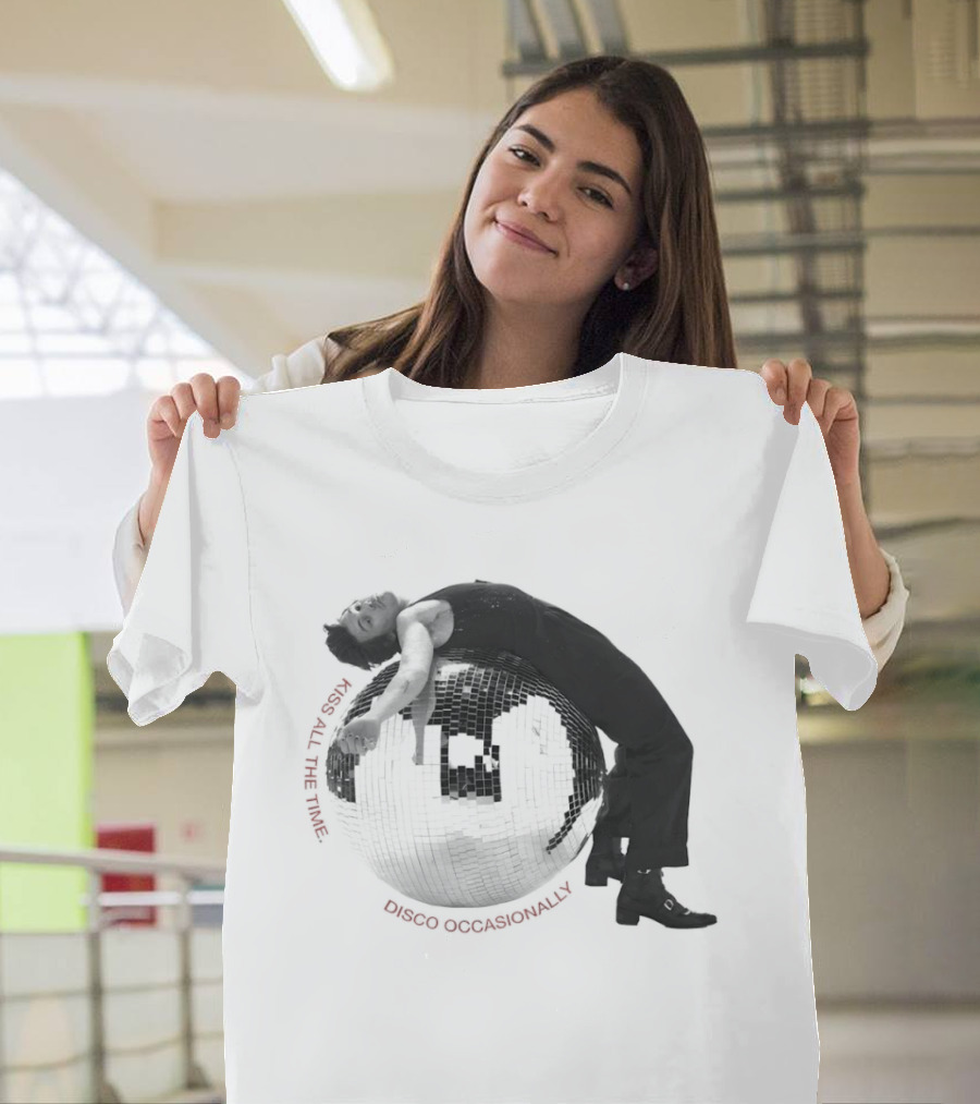 All The Time Disco Ball Harry Kiss Disco Occasionally T-Shirt