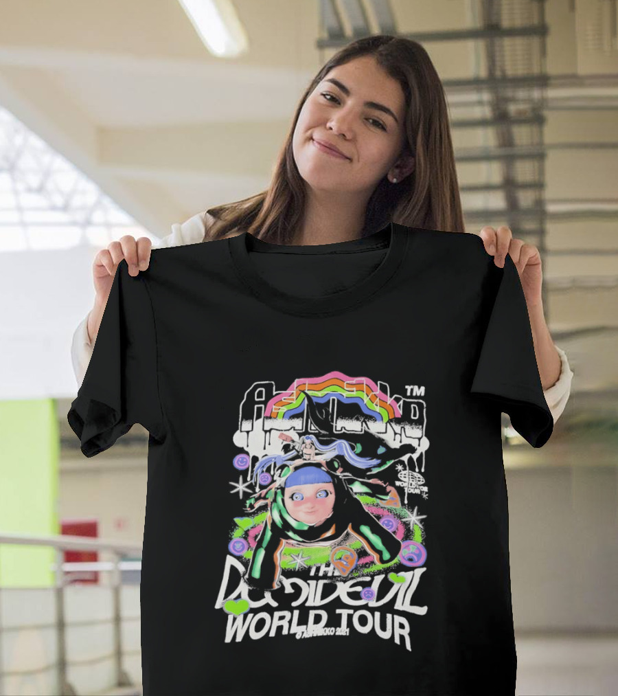 Ashnikko Demidevil World Tour Rainbow T-Shirt