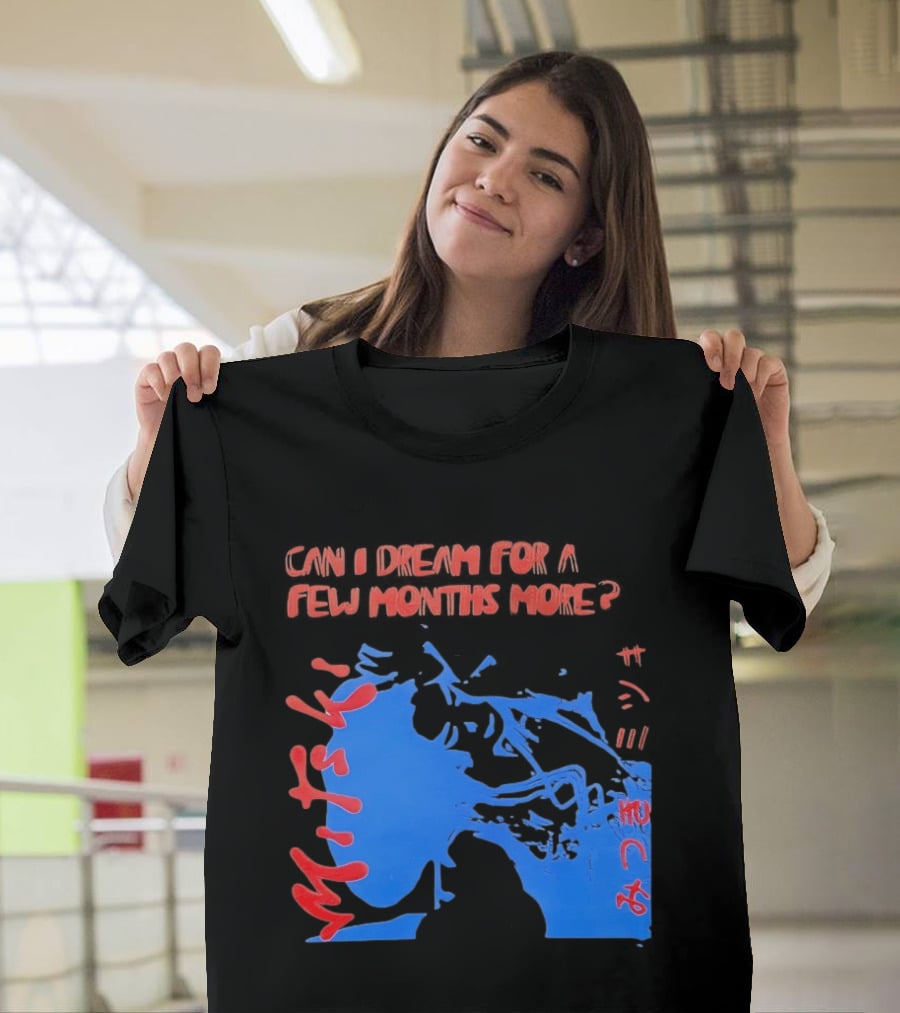 Can I Dream For Few Months More Unique Abstract Peaceful Face Blue And Red T-Shirt