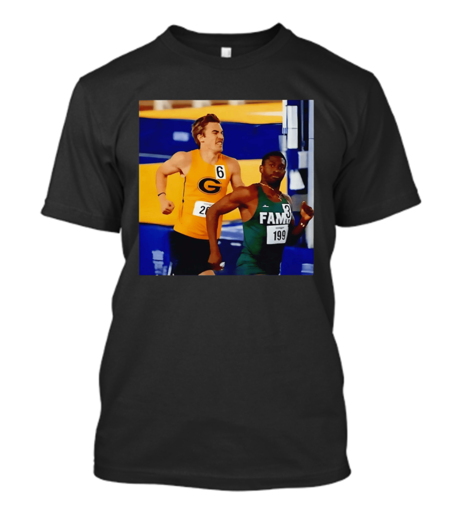 Grambling Vs FAMU HBCU Track Competition Viral Moment 10 Second Head Start T-Shirt