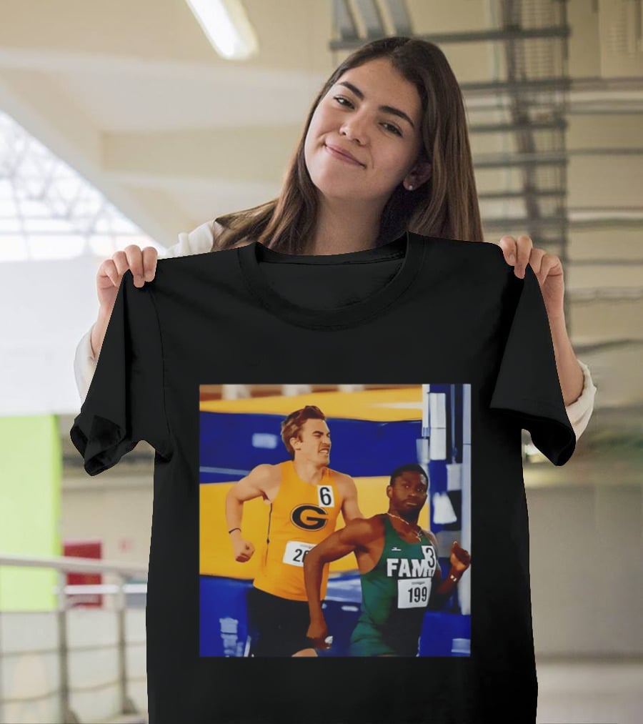 Grambling Vs FAMU HBCU Track Competition Viral Moment 10 Second Head Start T-Shirt