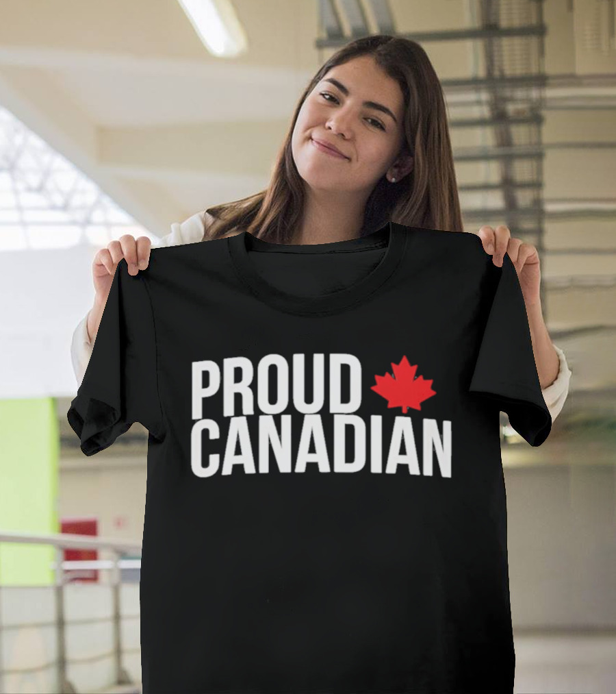 Proud Canadian Maple Leaf T-Shirt