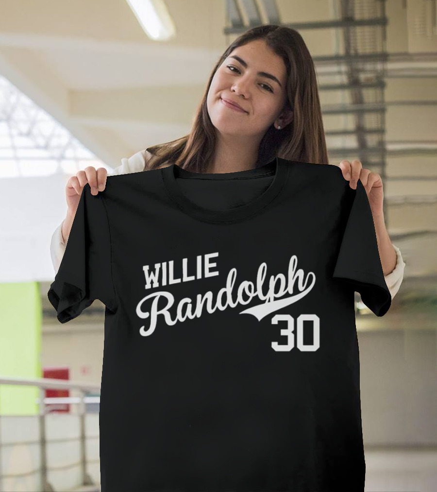 Willie Randolph 30 New York Yankees T-Shirt