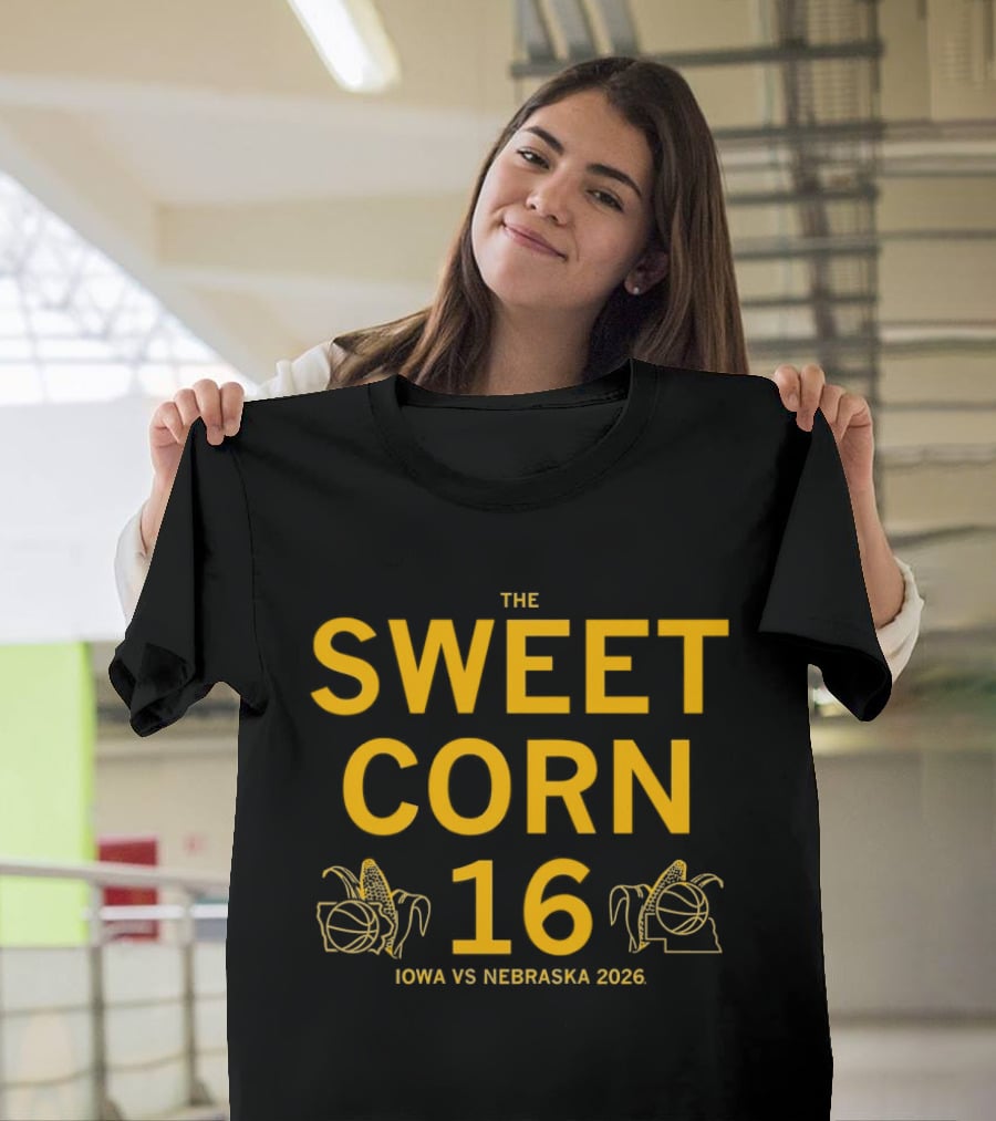 Sweet Corn 16 Iowa Vs Nebraska 2026 Corn Huskers T-Shirt