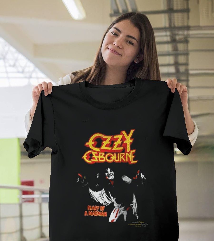 Ozzy Osbourne Diary Of A Madman Album T-Shirt