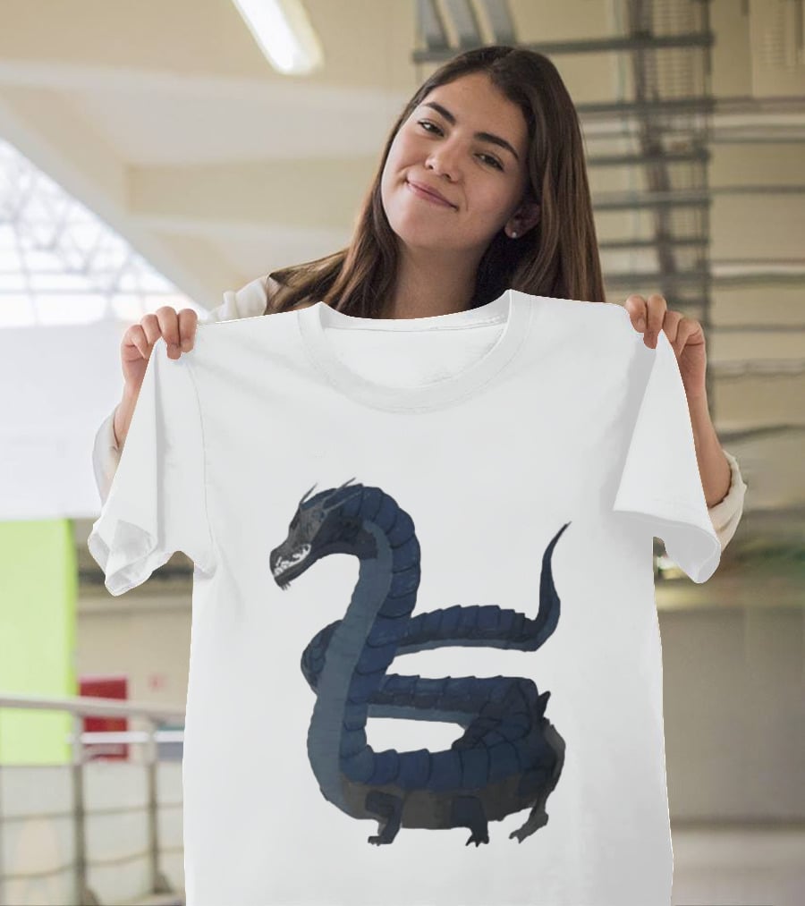 Behir Creature Dungeons And Dragons Fantasy Monster T-Shirt