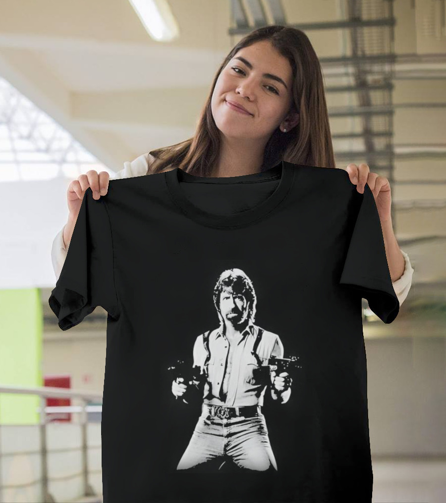 Chuck Norris Movie Star Icon Action Hero Television Series T-Shirt